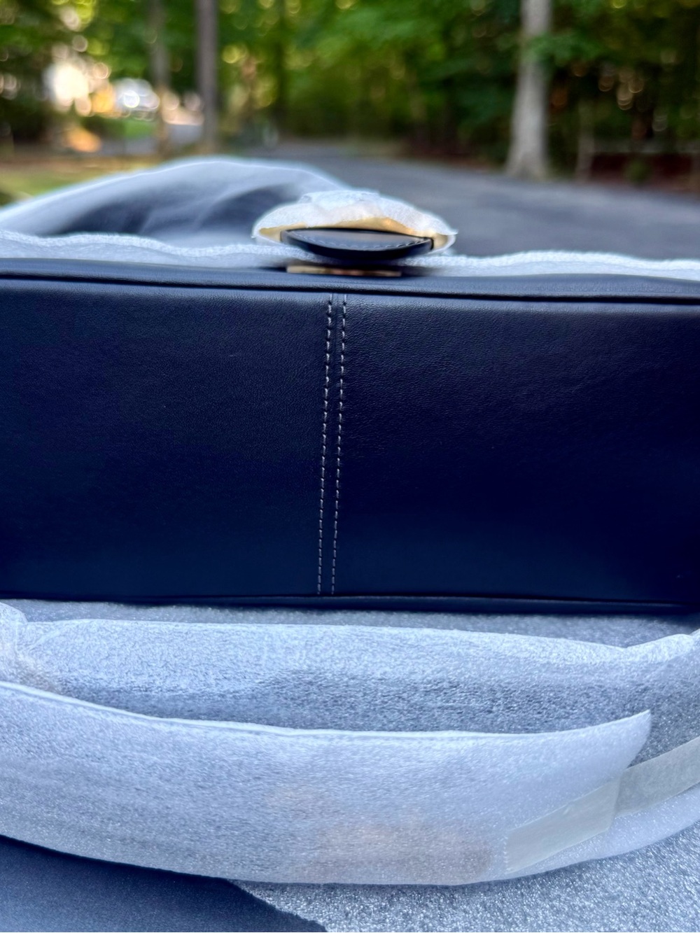Coach Tabby Black soft Leather Shoulder Bag - Picture 12 of 16